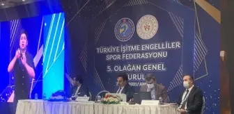 İşitme Engelliler Spor Federasyonu'nun yeni başkanı Kerim Vural