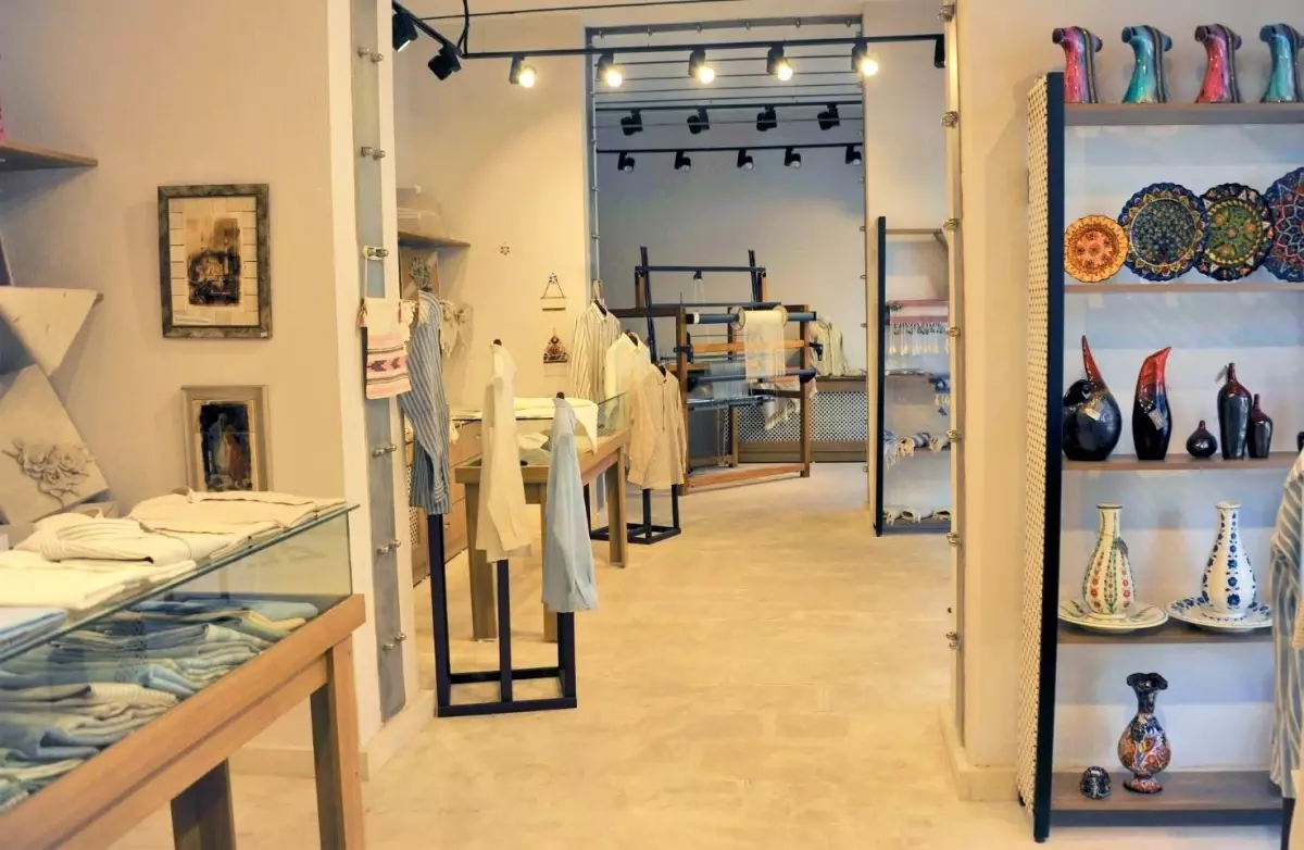 Kenevirden üretilen giysiler vitrine çıktı