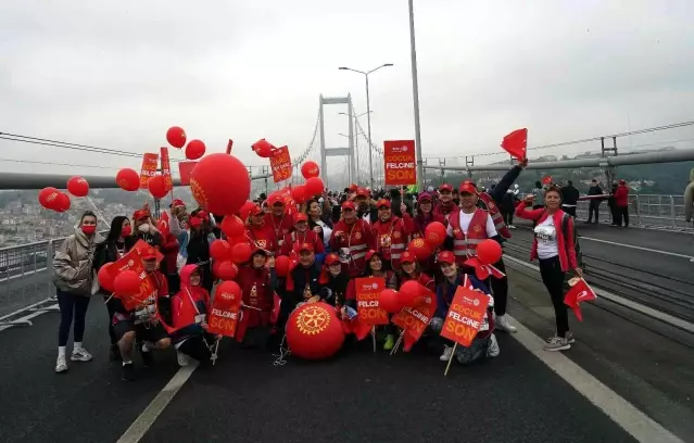 Boğaz'da şölen! İstanbul Maratonu'nda çok renkli görüntüler ortaya çıktı