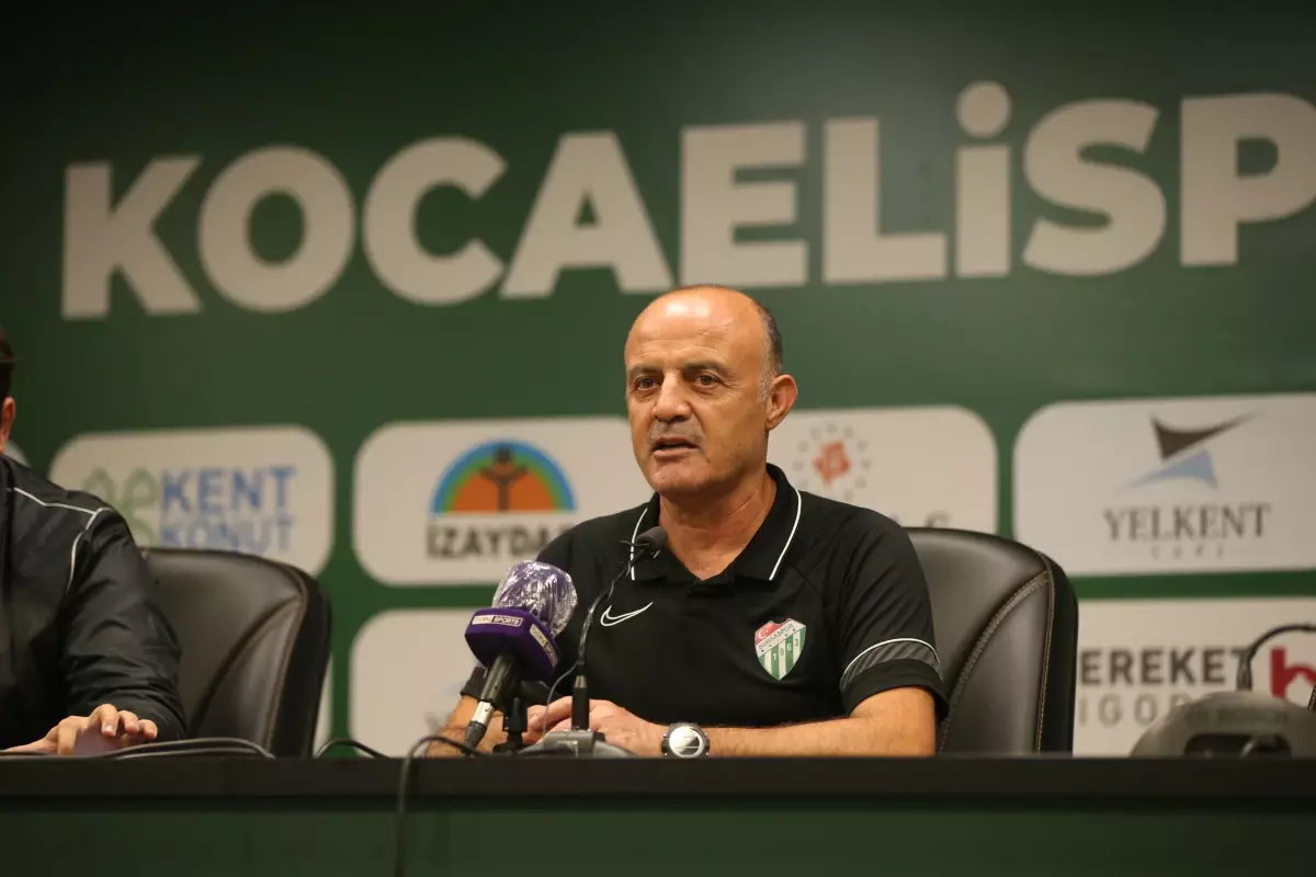 Kocaelispor - Bursaspor maçının ardından