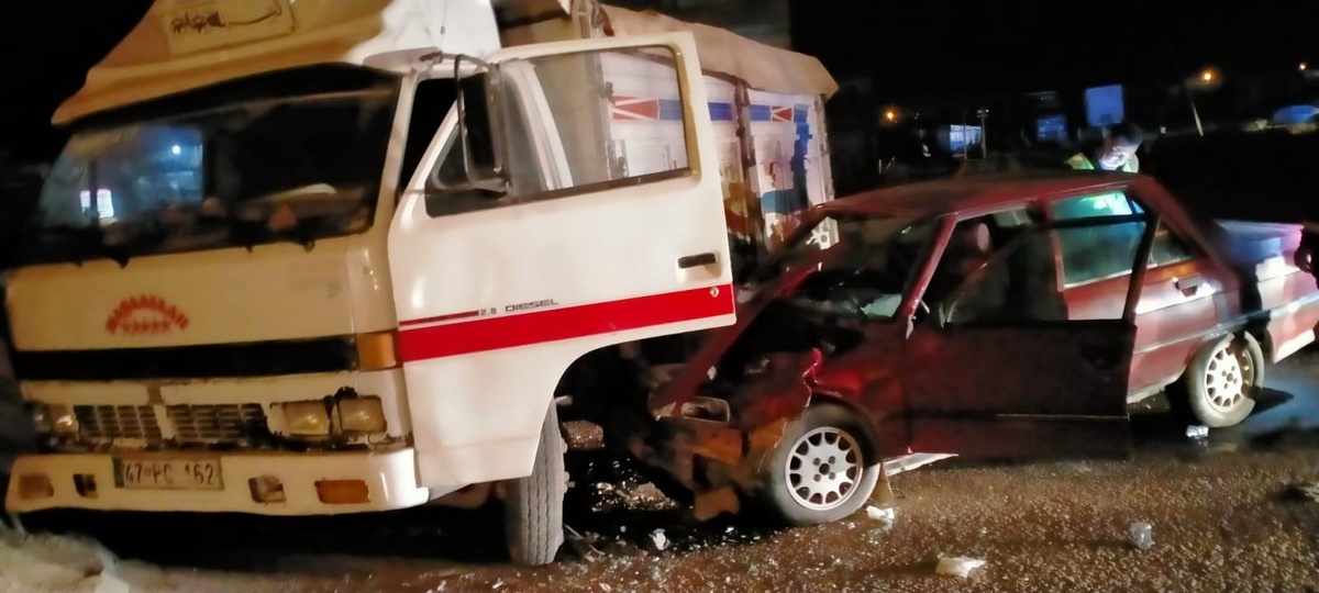Son dakika haberi | Otomobil ve kamyonetin çarpıştığı kazada 4 kişi yaralandı