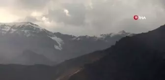 Şırnak dağları beyaza büründü