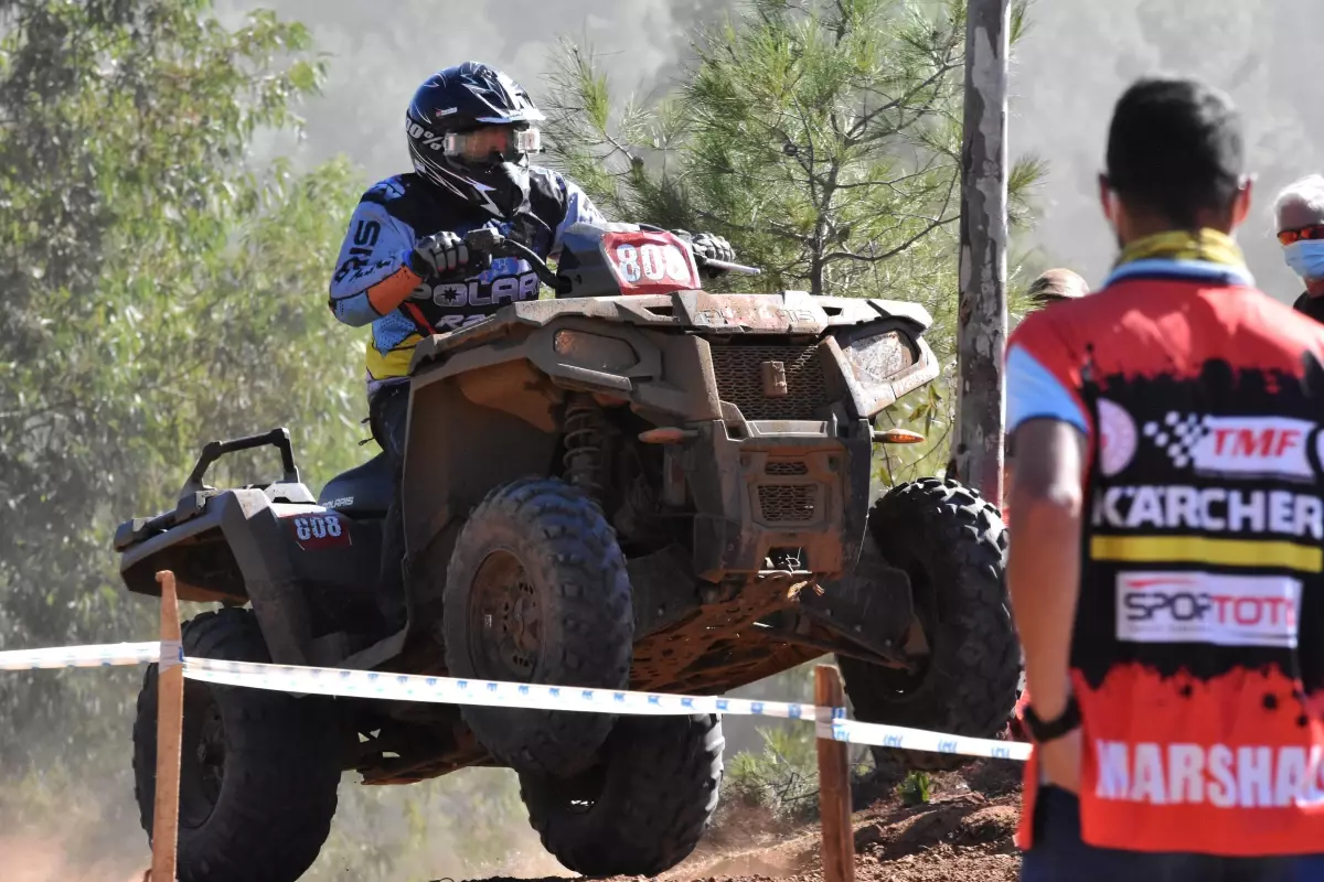 Türkiye Enduro ve ATV Şampiyonası\'nın 3. ayağı Fethiye\'de yapıldı