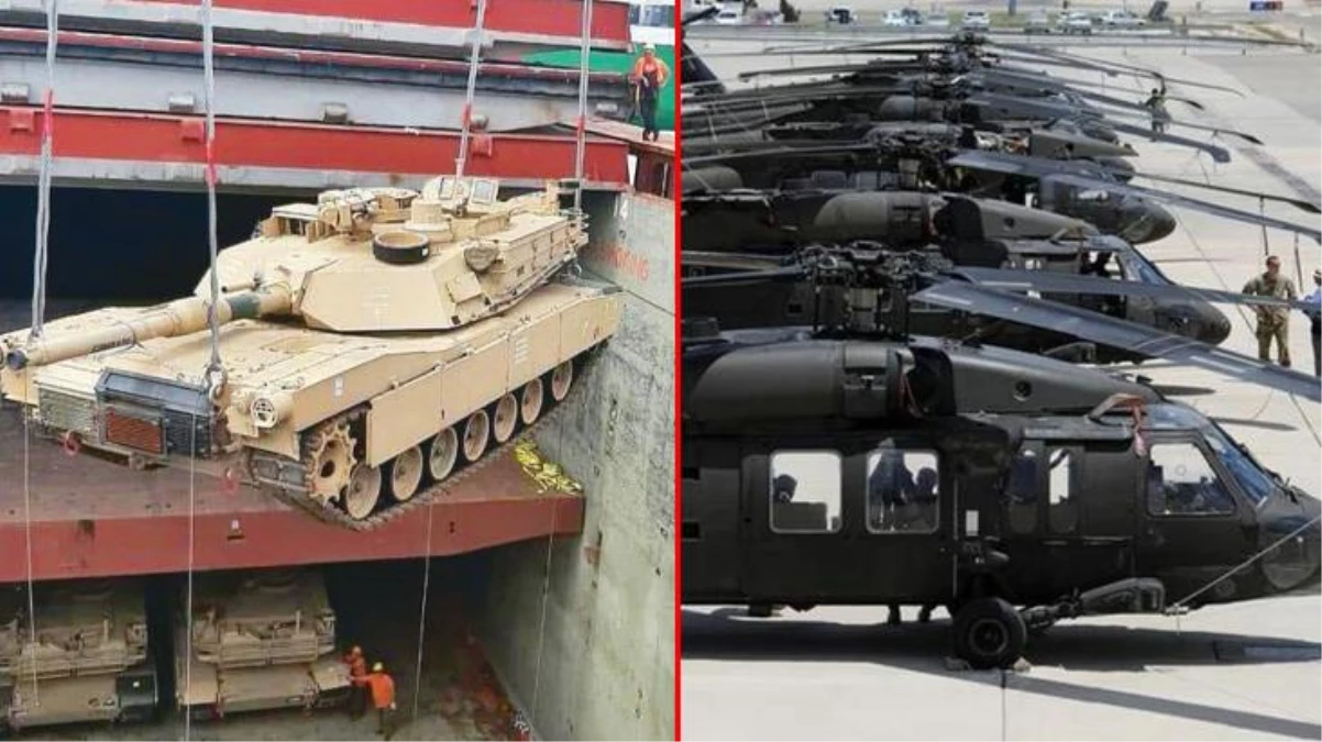 ABD, Batı Trakya\'daki Dedeağaç Limanı\'na bin askeri araç ile 120 saldırı helikopteri getirecek