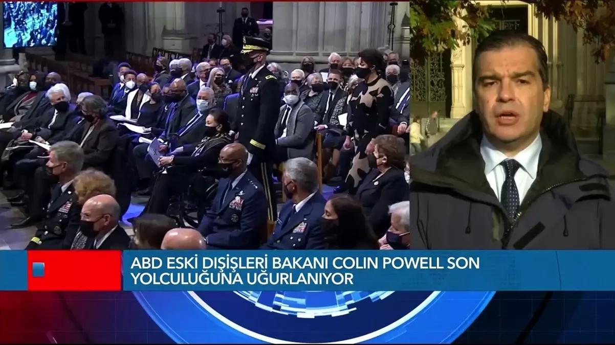 ABD\'nin Eski Dışisleri Bakanı Colin Powell\'ın Cenaze Töreni Yapıldı