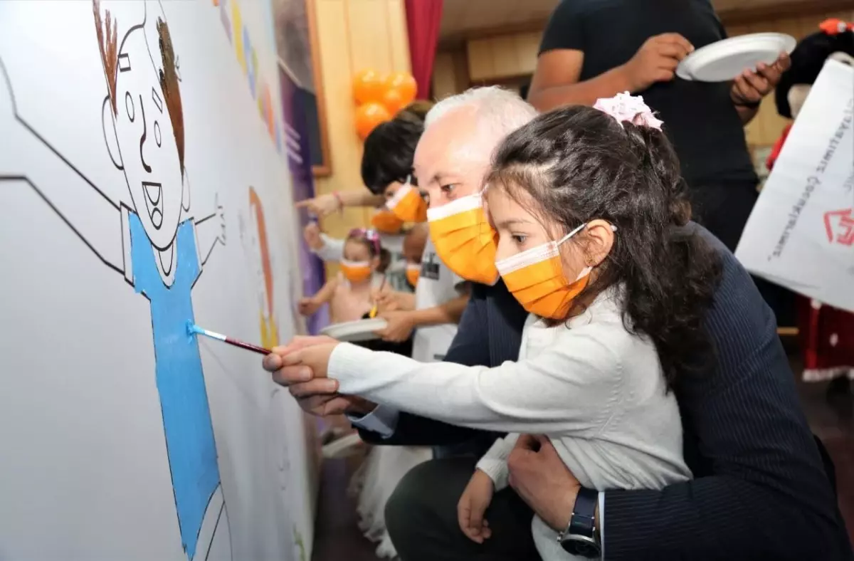 Son dakika haberleri! Akdeniz Belediye Başkanı Gültak, lösemili çocuklarla buluştu