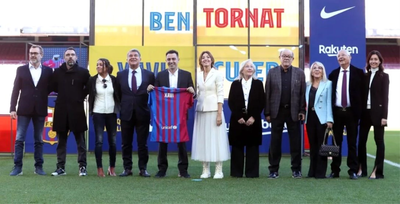 Barcelona\'da Xavi dönemi resmen başladı