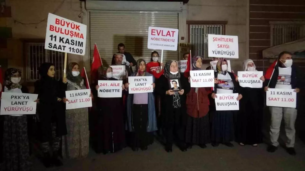 Diyarbakır\'da evlat nöbetine katılan anneden şok iddia