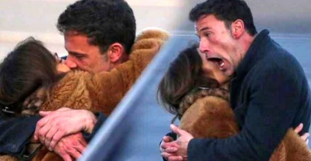 Jennifer Lopez ve Ben Affleck, havalimanında aşka geldi! Dakikalarca öpüştüler