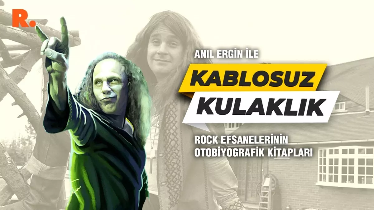 Kablosuz Kulaklık... Rock efsanelerinin otobiyografik kitapları