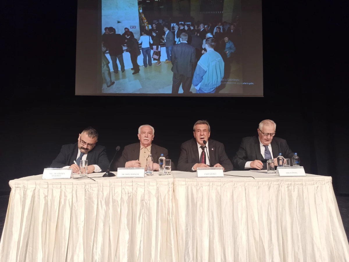 Perinçek, "İki Devlet Bir Millet-Karabağ Zaferi ve Ermeni Meselesi" konferansında konuştu Açıklaması