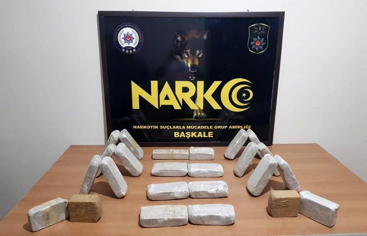 Van\'da bir haftada 15 kilo 749 gram uyuşturucu ele geçirildi
