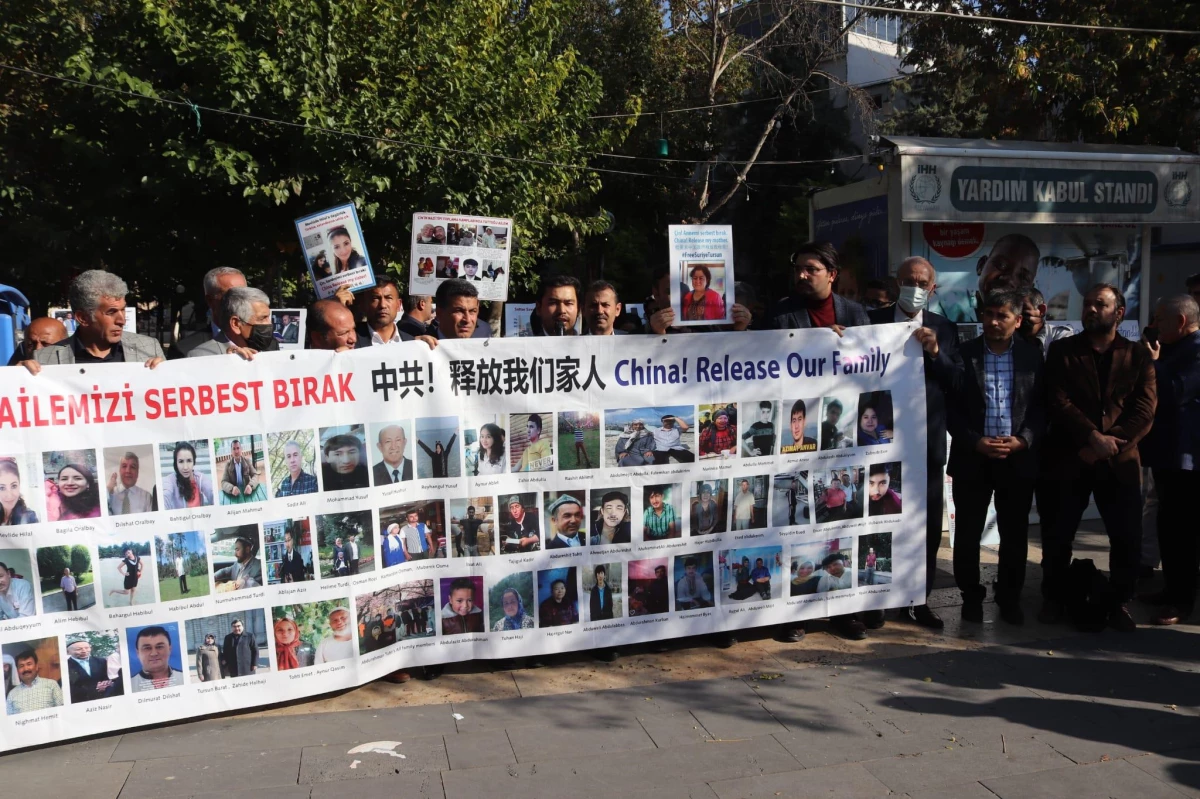 Adıyaman\'da Çin\'in Uygur Türklerine yönelik politikası protesto edildi