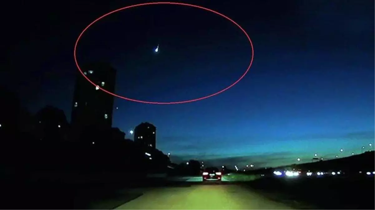 Ankara\'ya meteor düştü iddiası