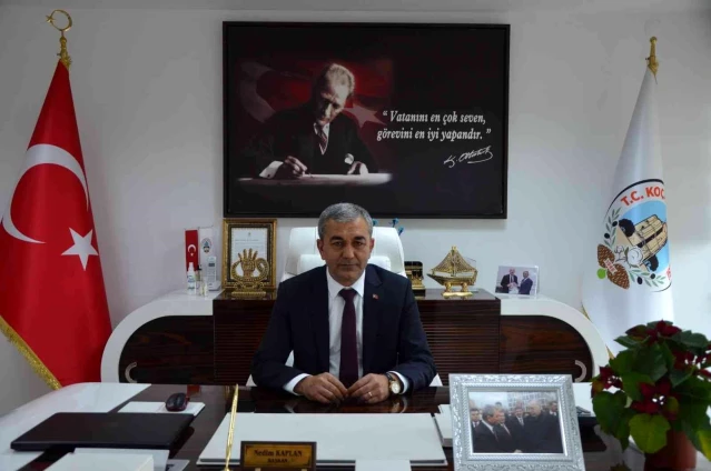 Başkan Kaplan Atatürk'ü andı