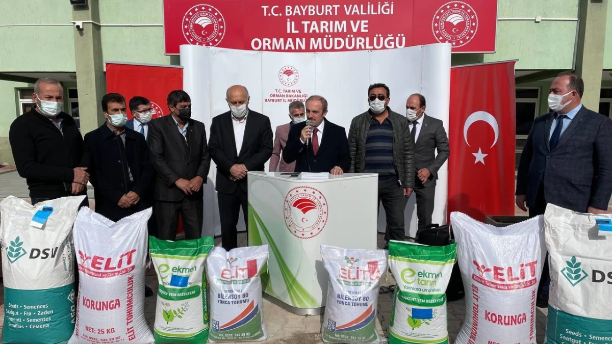 Bayburt\'ta çiftçilere 66 bin kilogram tohum desteği sağlandı