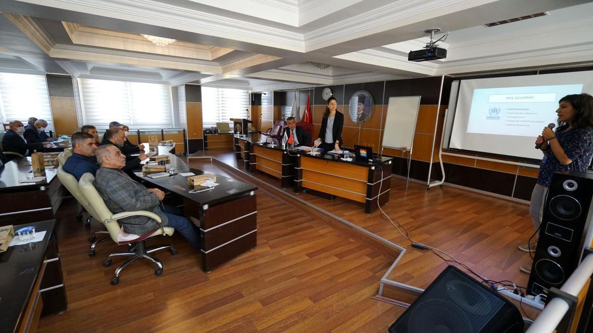 BELEDİYEMİZ İLE BM MÜLTECİLER YÜKSEK KOMİSERLİĞİ\'NDEN ORTAK ÇALIŞMA