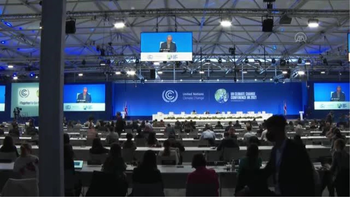 Son dakika haberi | Çevre, Şehircilik ve İklim Değişikliği Bakanı Murat Kurum, COP26 Zirvesi\'nde konuştu