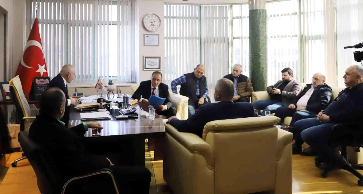 Düzce TSO Başkanı Şahin MHP yönetimini ağırladı