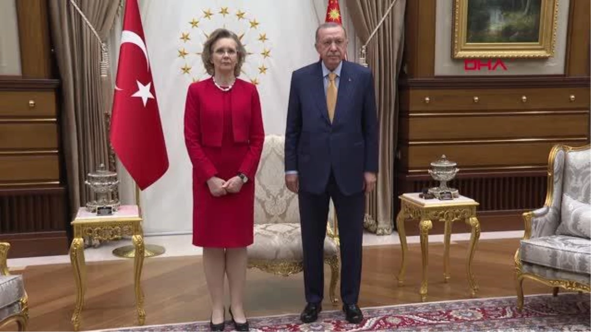 Erdoğan, Avrupa Güvenlik ve İşbirliği Teşkilatı Parlamenter Asamblesi Başkanı Margareta Cederfelt\'i kabul etti