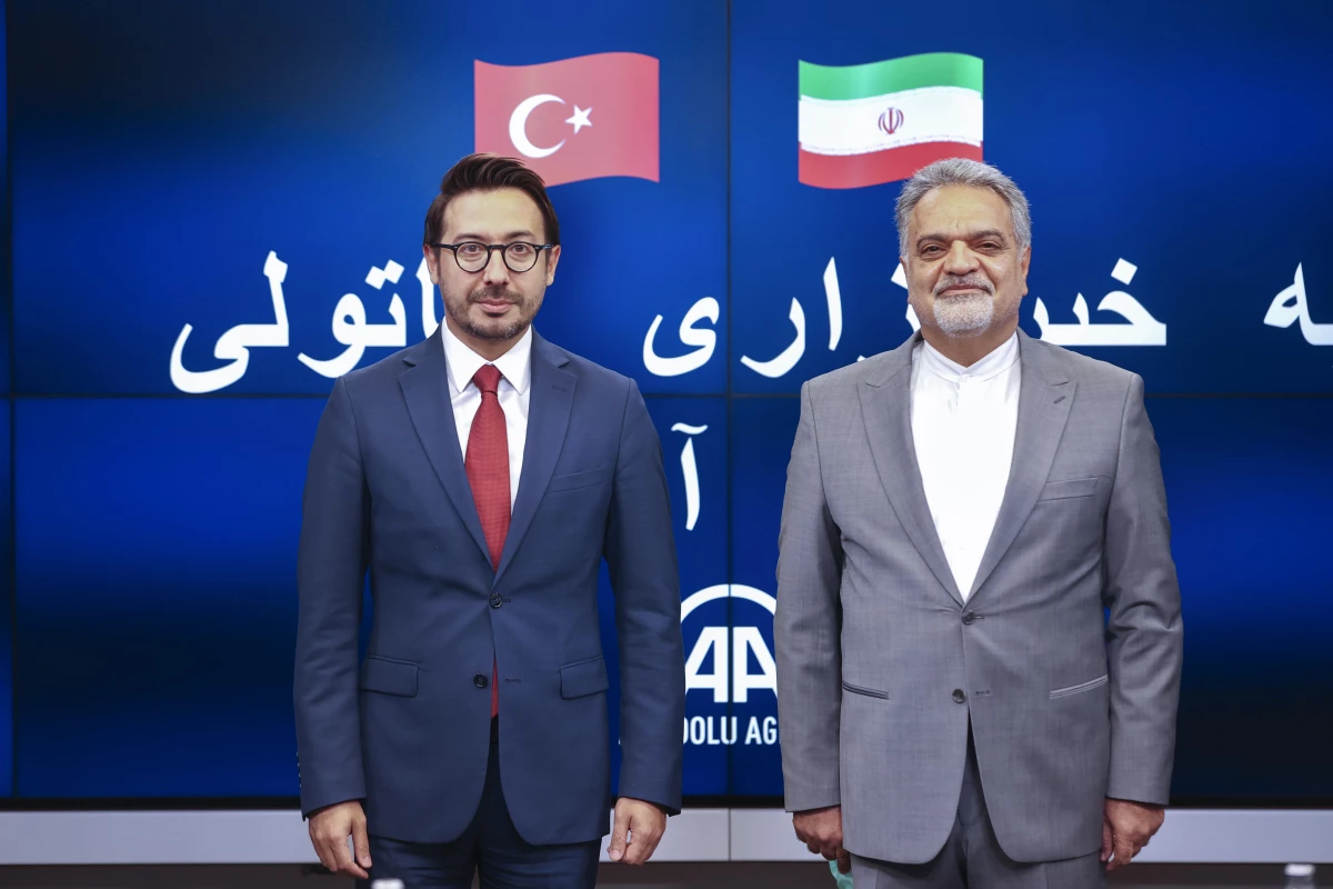 İran\'ın Ankara Büyükelçisi Ferazmend, AA\'yı ziyaret etti