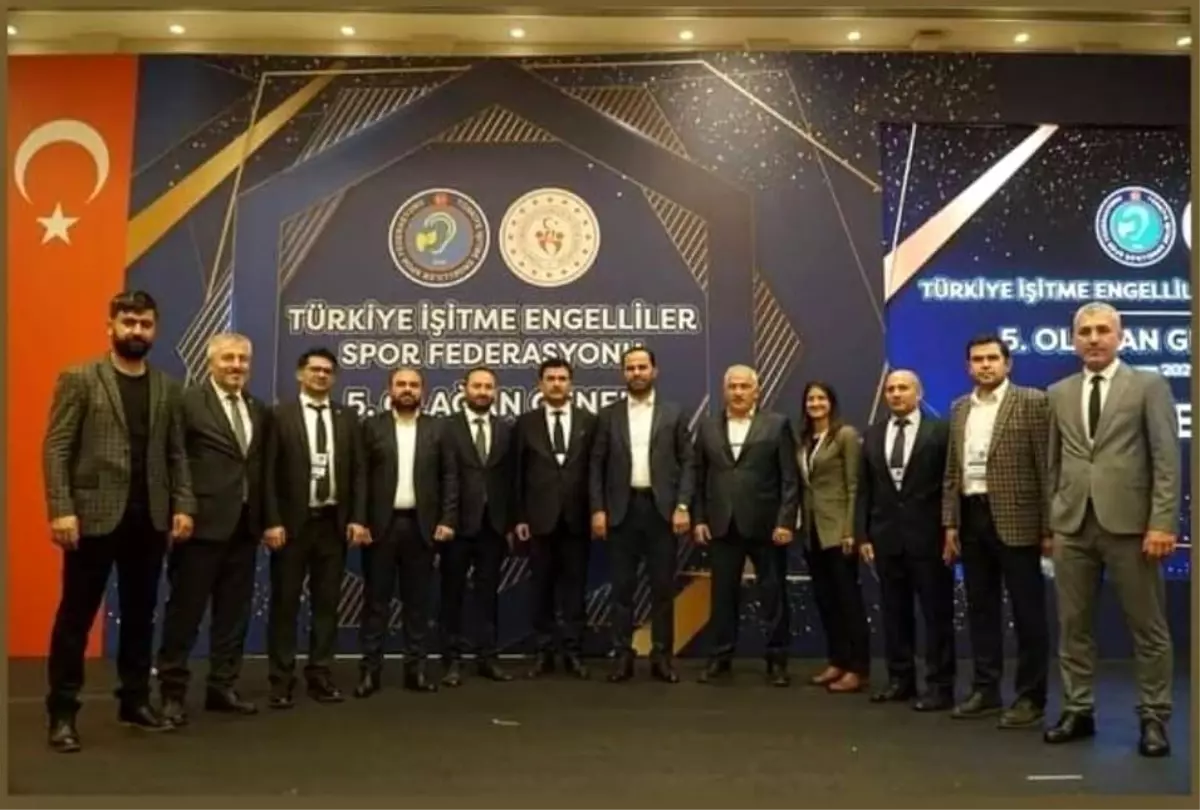 İş insanı Ersöz, İşitme Engelliler Futbol Federasyonu yönetim kuruluna seçildi