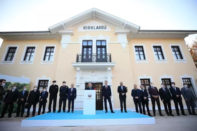 Kırklareli'nde 54 bin 200 metrekare alan millet bahçesine dönüşecek