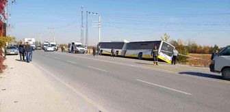 Belediye otobüsü şarampole düştü: 17 yaralı