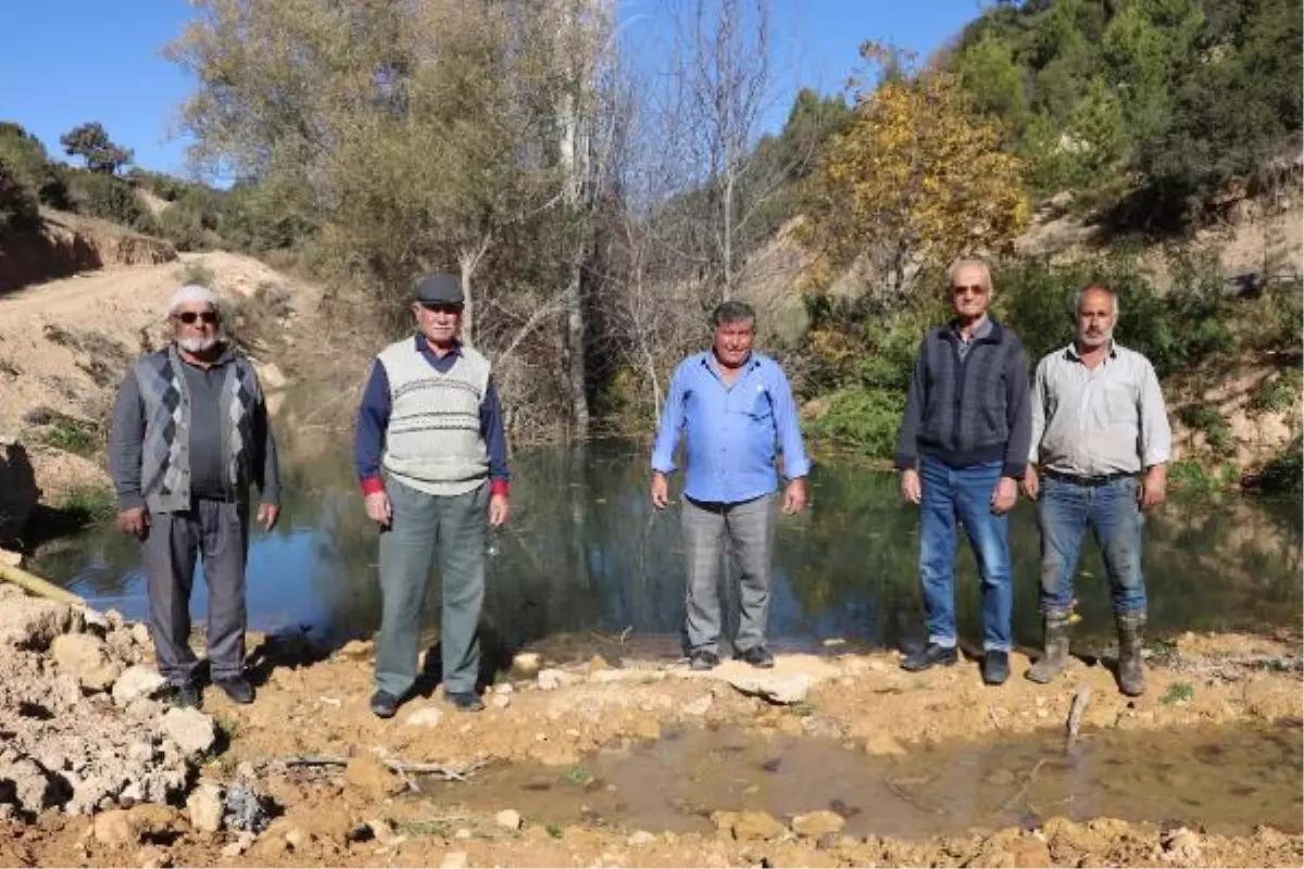 KURAKLIĞA KARŞI KENDİ BARAJLARINI YAPTILAR