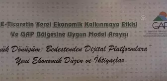 ŞANLIURFA - GAP bölgesine has 'e-ticaret' modeli oluşturuluyor