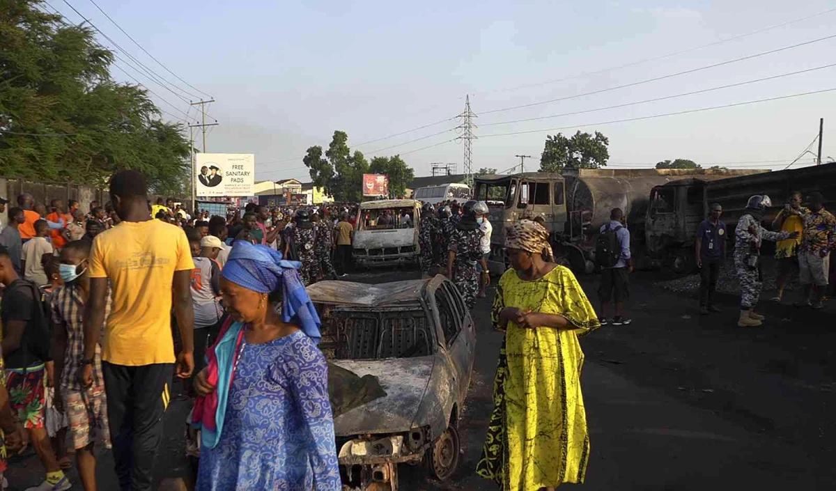 Son Dakika | Sierra Leone\'deki yakıt tankeri faciasında ölü sayısı 115\'e yükseldi