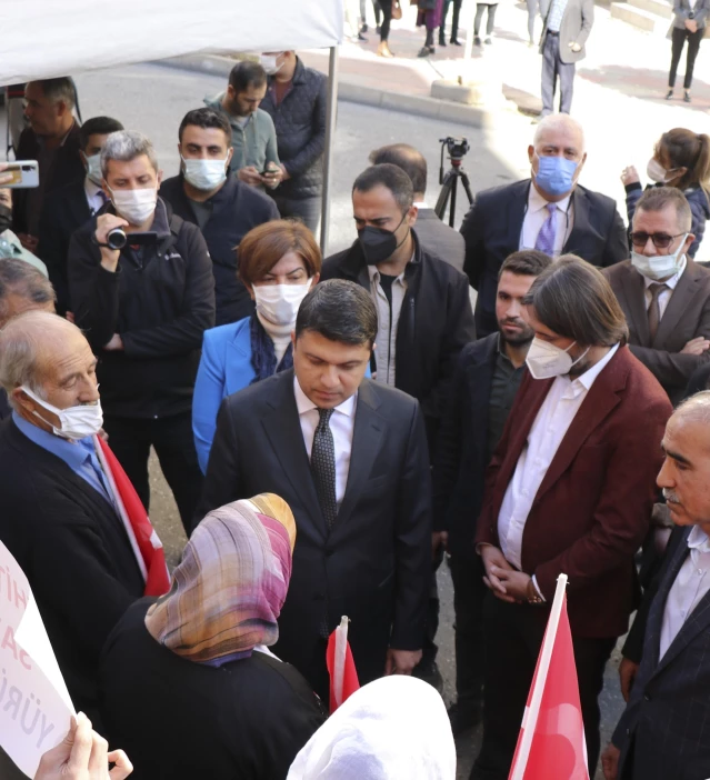 DİYARBAKIR - Silvan Kaymakamı Murat Öztürk, Diyarbakır annelerini ziyaret etti