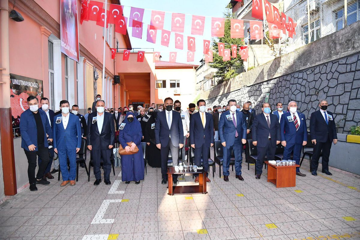 Trabzonlu şehidin adı kütüphaneye verildi