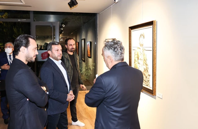 Son dakika haberi... Adana'da ressam Selmani Baki Kocaispir'in 3'üncü kişisel resim sergisi açıldı