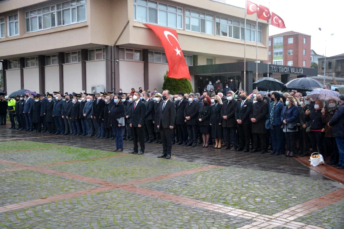 Atatürk Sinop\'ta anıldı