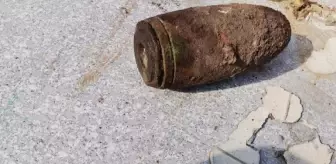 Bahçede gömülü bulunan tanksavar mühimmatı imha edildi