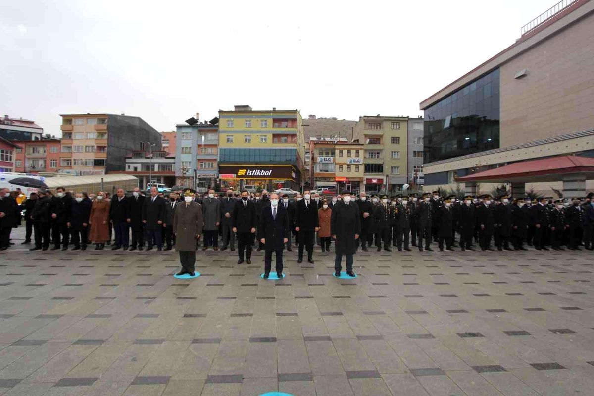 Bayburt\'ta 10 Kasım töreni