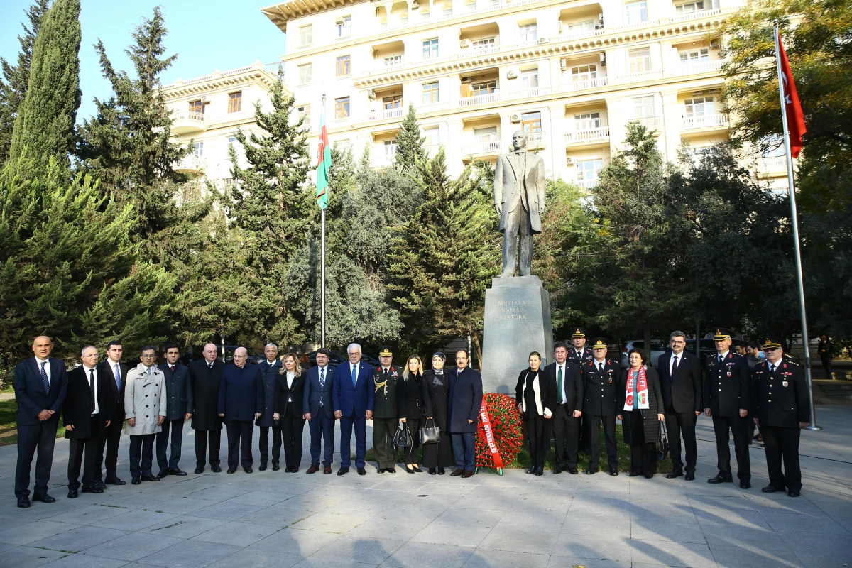 Büyük Önder Atatürk vefatının 83. yılında Azerbaycan\'da anıldı