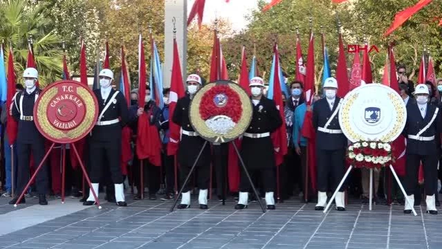 ÇANAKKALE'DE ATATÜRK ANILDI