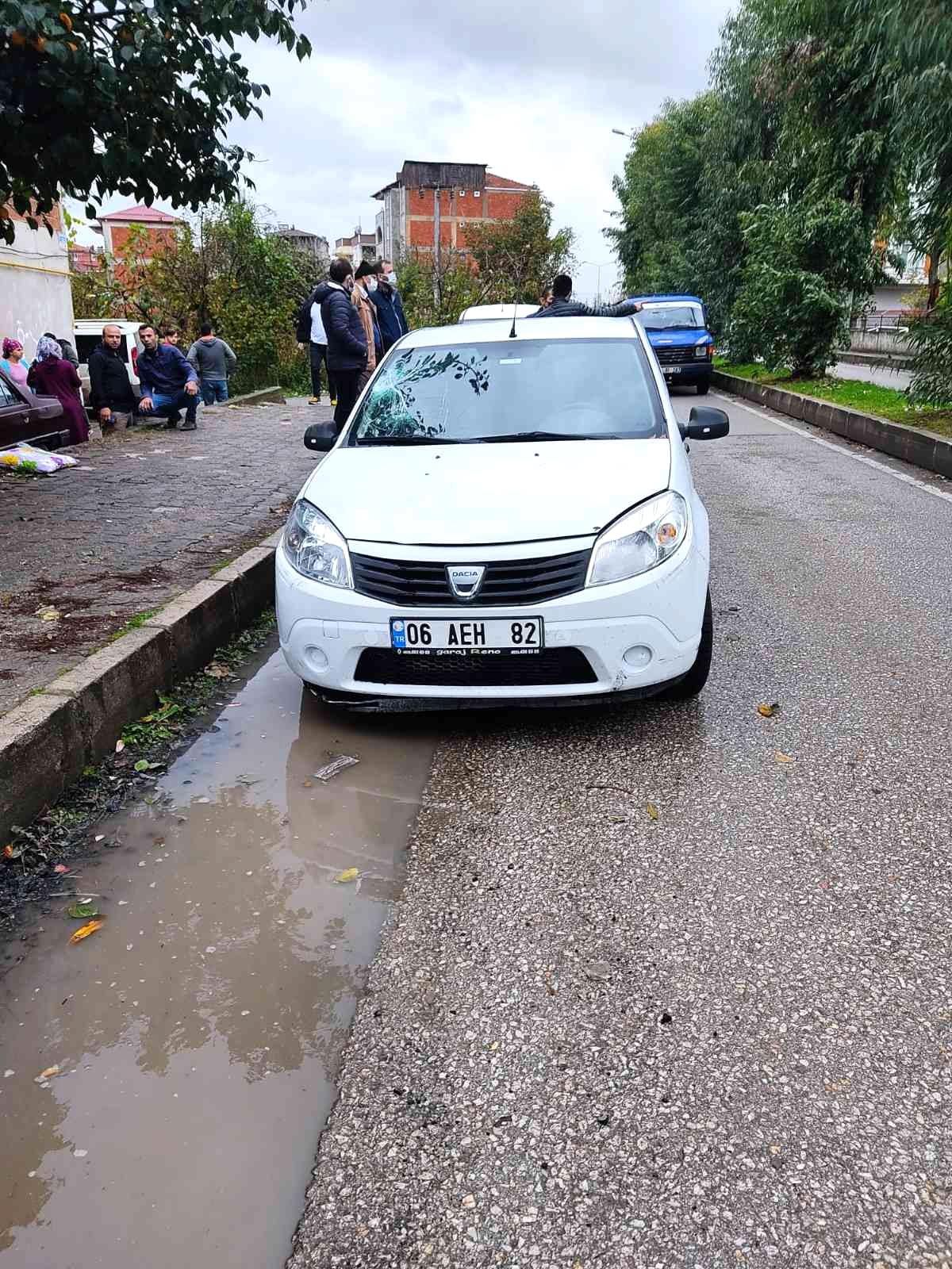 Son dakika haberi: Çarşamba\'da kaza: 1 yaralı