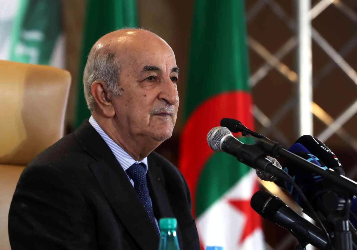Cezayir Devlet Başkanı Tebboune, Fransa\'daki Uluslararası Libya Konferansı\'na katılmayacak