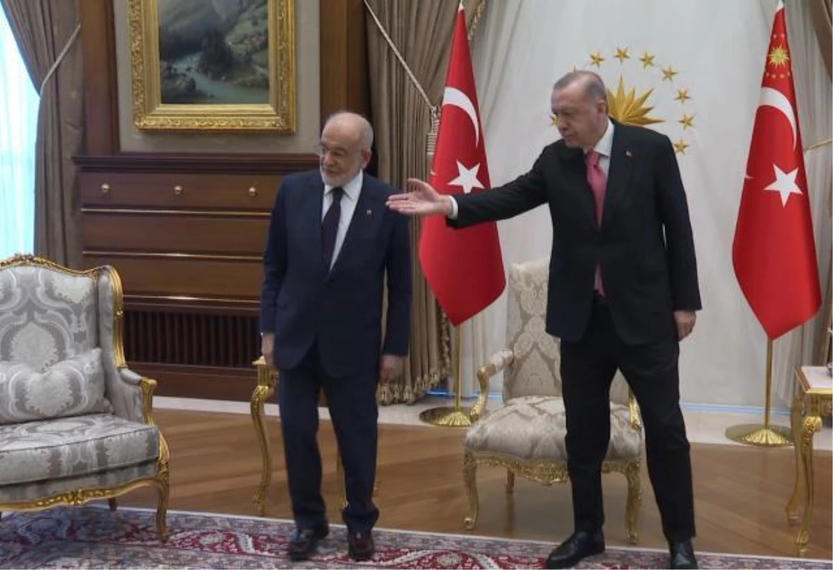 Erdoğan ve Karamollaoğlu arasındaki koltuk krizine Saadet Partisi\'nden ilk yorum