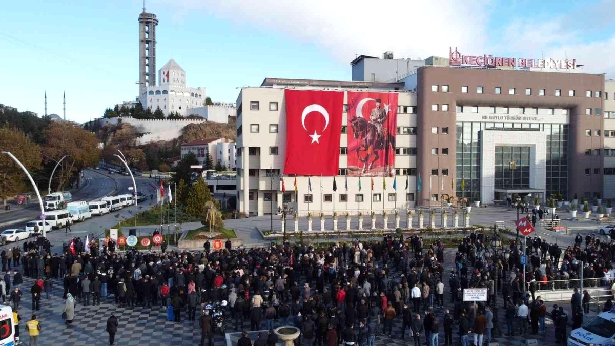 Gazi Mustafa Kemal Atatürk Keçiören\'de anıldı