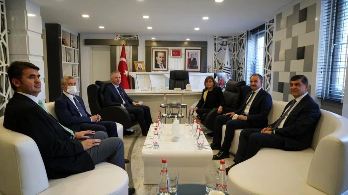 Gaziantep heyetinden Başkan Kılınç\'a ziyaret