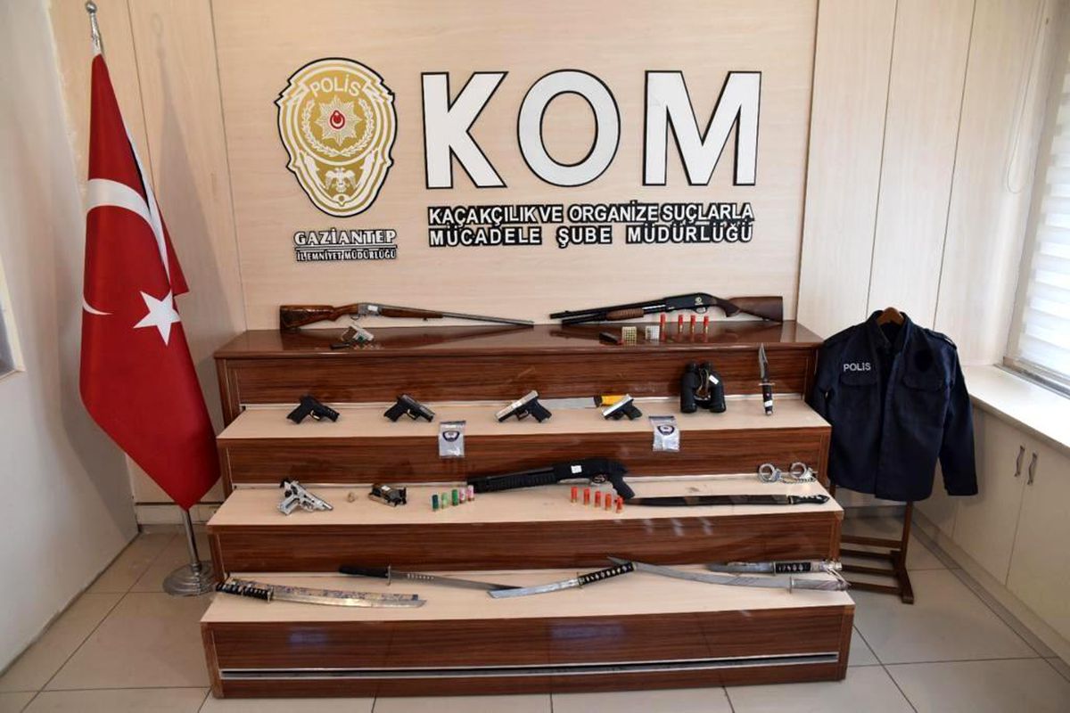 Son dakika haber... Gaziantep\'te organize suç örgütlerine operasyon: 14 gözaltı