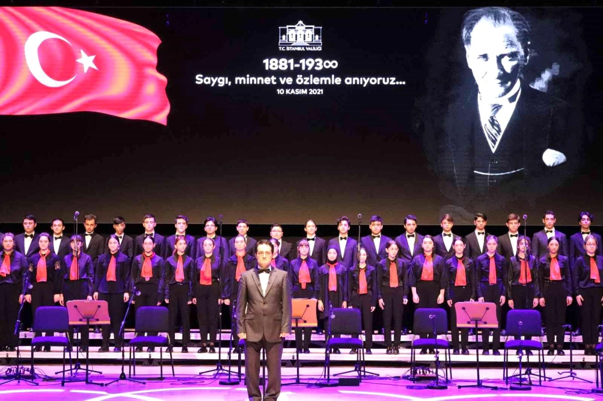 İstanbul Valiliğinden Gazi Mustafa Kemal Atatürk\'ü anma töreni
