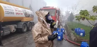 Kocaeli'de geri dönüşüm tesisinde yangın (3)