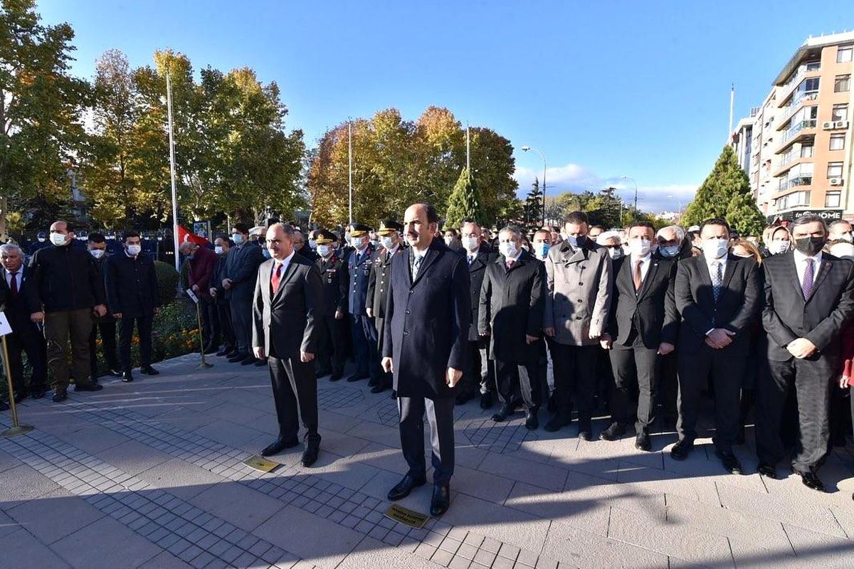 Konya\'da 10 Kasım anma töreni düzenlendi