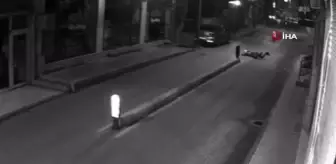 Motosikletli gencin feci ölümü kamerada
