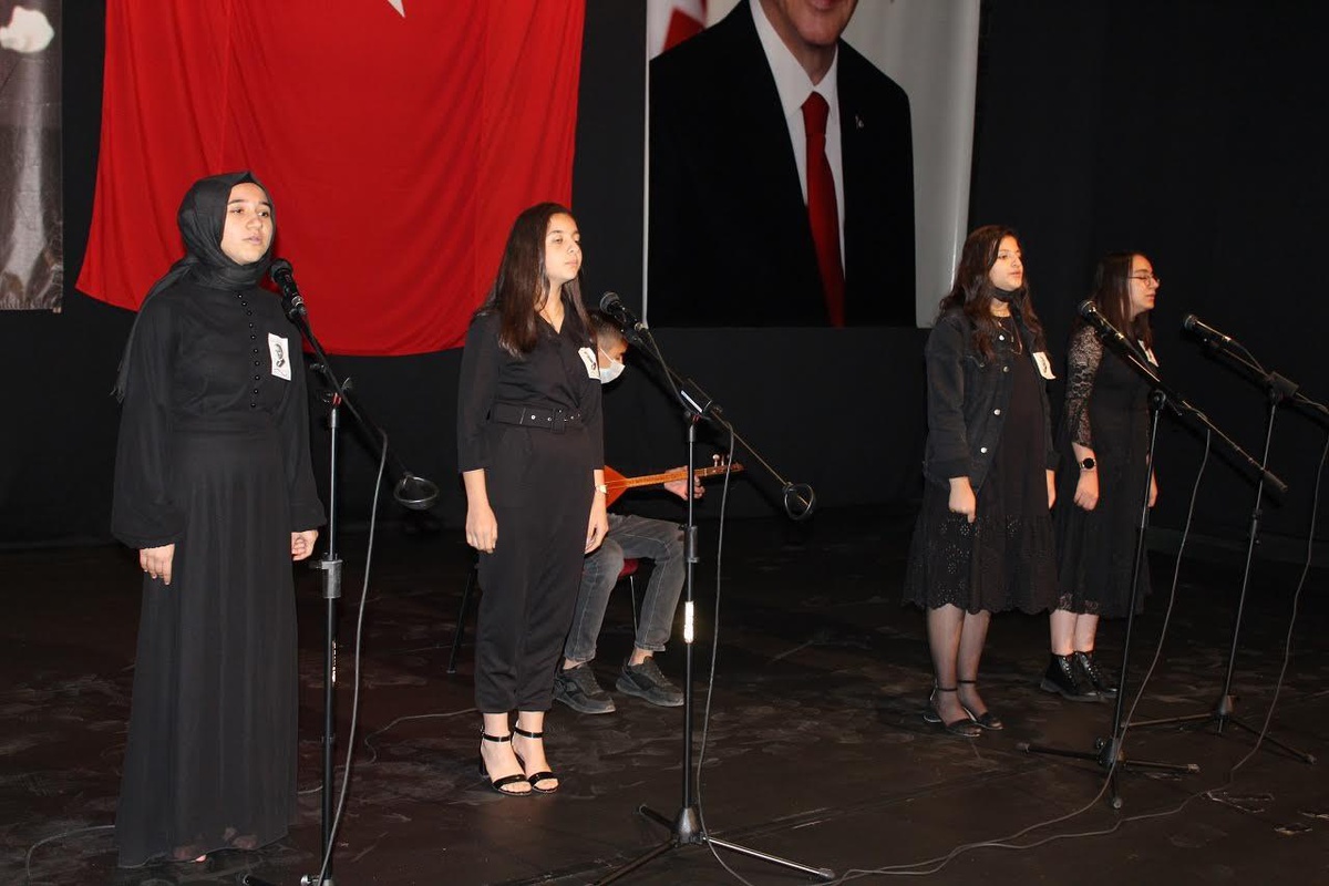 Mustafa Kemal Atatürk düzenlenen törenle anıldı